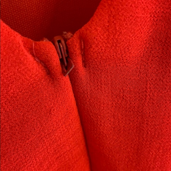 Bright pink sheer overlay with ties - Picture 7 of 8